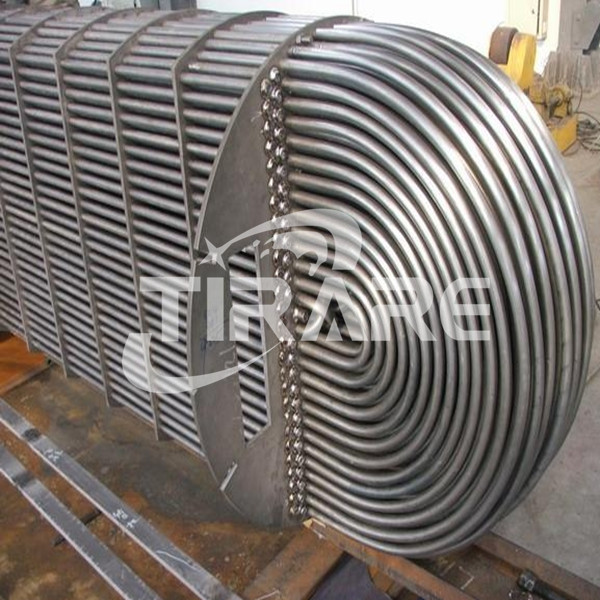 U-bend titanium coil pipe